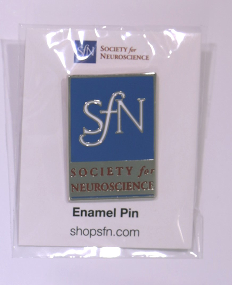 SfN Enamel Pin