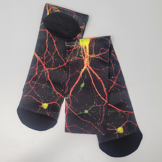 Neuron Microfiber Crew Socks